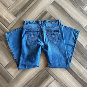Calvin Klein Blue Lean Boot Jeans Size  29/8